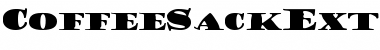 Download CoffeeSackExtended Normal Font Title Preview