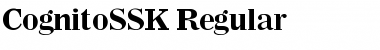 Download CognitoSSK Regular Font Title Preview