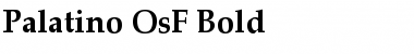Download Palatino OsF Bold Font Title Preview