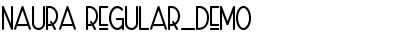 Download Naura Regular_DEMO Font Title Preview