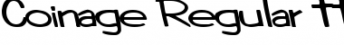 Download Coinage Regular Font Title Preview