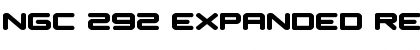 Download NGC 292 Expanded Regular Font Title Preview