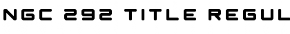Download NGC 292 Title Regular Font Title Preview