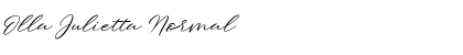 Download Olla Julietta Normal Font Title Preview