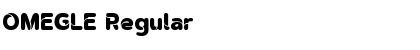 Download OMEGLE Regular Font Title Preview