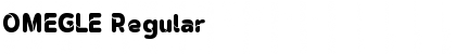Download OMEGLE Regular Font Title Preview