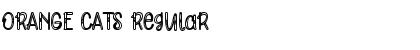 Download ORANGE CATS Regular Font Title Preview