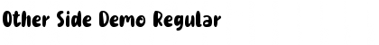 Download Other Side Demo Regular Font Title Preview