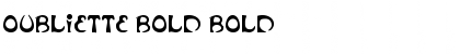 Download Oubliette Bold Bold Font Title Preview