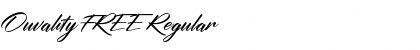 Download Ouvality FREE Regular Font Title Preview