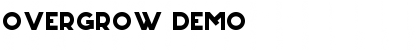 Download Overgrow Demo Font Title Preview