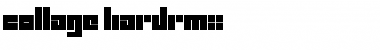 Download Collage HardRmx Font Title Preview