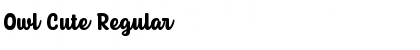 Download Owl Cute Regular Font Title Preview