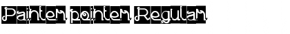 Download Painter pointer Regular Font Title Preview