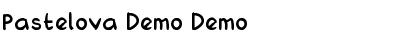 Download Pastelova Demo Demo Font Title Preview