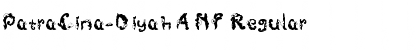 Download PatraCina-DiyahANF Regular Font Title Preview