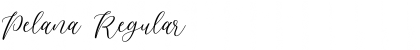 Download Pelana Regular Font Title Preview