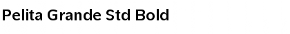 Download Pelita Grande Std Bold Font Title Preview