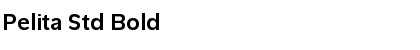 Download Pelita Std Bold Font Title Preview
