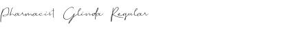 Download Pharmacist Glinda Regular Font Title Preview