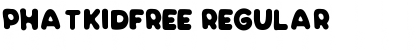 Download PHATKIDfree Regular Font Title Preview