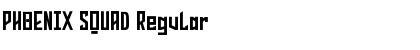 Download PHOENIX SQUAD Regular Font Title Preview