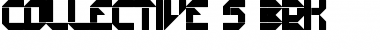 Download Collective S BRK Regular Font Title Preview