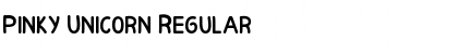 Download Pinky Unicorn Regular Font Title Preview