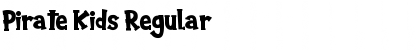 Download Pirate Kids Regular Font Title Preview