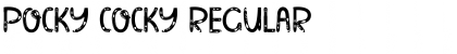Download Pocky Cocky Regular Font Title Preview
