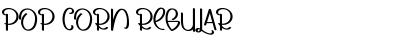 Download POP CORN Regular Font Title Preview