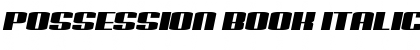 Download Possession Book Italic Font Title Preview