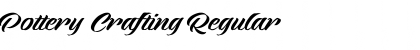 Download Pottery Crafting Regular Font Title Preview