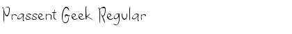 Download Prassent Geek Regular Font Title Preview