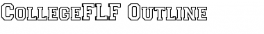 Download CollegeFLF-Outline Roman Font Title Preview