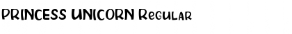 Download PRINCESS UNICORN Regular Font Title Preview