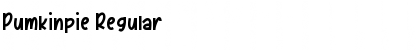 Download Pumkinpie Regular Font Title Preview
