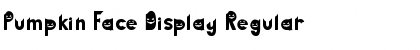 Download Pumpkin Face Display Regular Font Title Preview