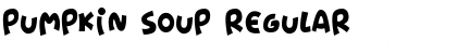 Download Pumpkin Soup Regular Font Title Preview