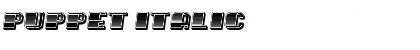 Download Puppet Italic Font Title Preview
