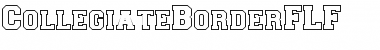 Download CollegiateBorderFLF Regular Font Title Preview