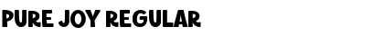 Download Pure Joy Regular Font Title Preview