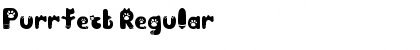 Download Purrfect Regular Font Title Preview