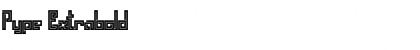Download Pype Extrabold Font Title Preview
