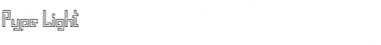 Download Pype Light Font Title Preview