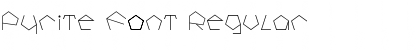 Download Pyrite Font Regular Font Title Preview