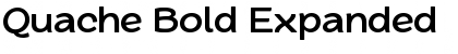 Download Quache Bold Expanded Font
