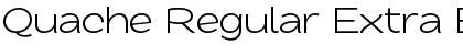 Download Quache Regular Extra Expanded Font