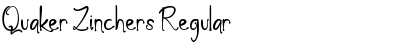 Download Quaker Zinchers Font