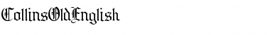 Download CollinsOldEnglish Regular Font Title Preview